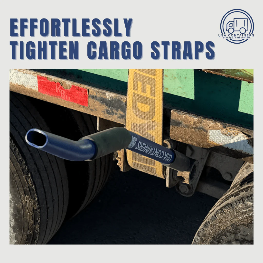 Easy-Open Leverage Bar for Shipping Container Doors And Trailer Straps - Image 4