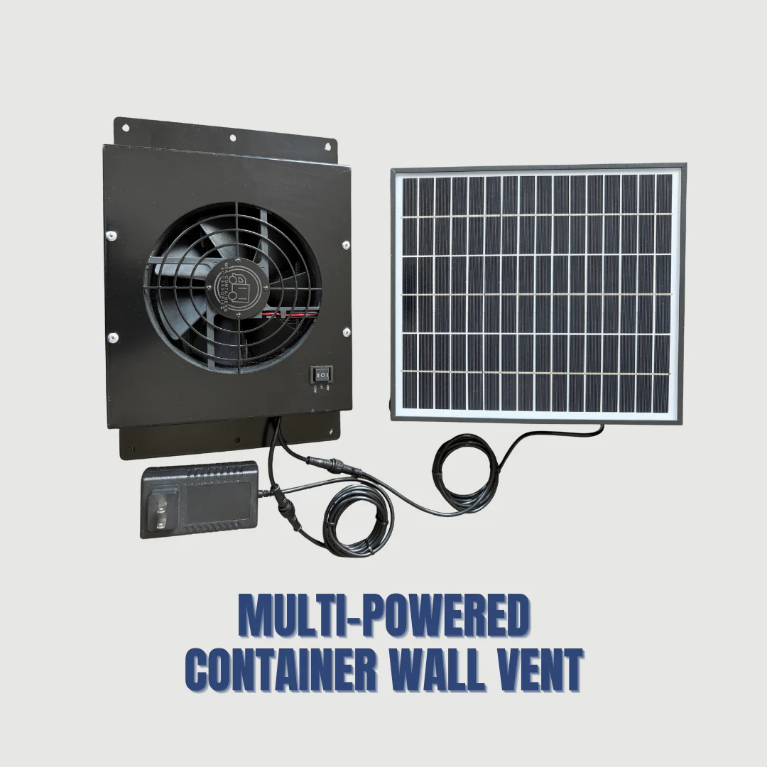 Powered Shipping Container Wall Vent - Image 2