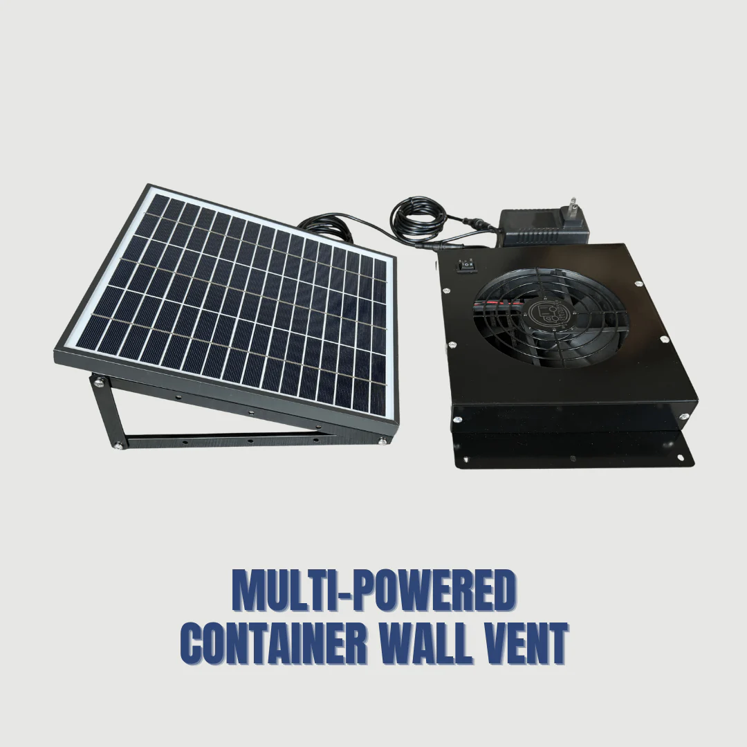 Powered Shipping Container Wall Vent - Image 3