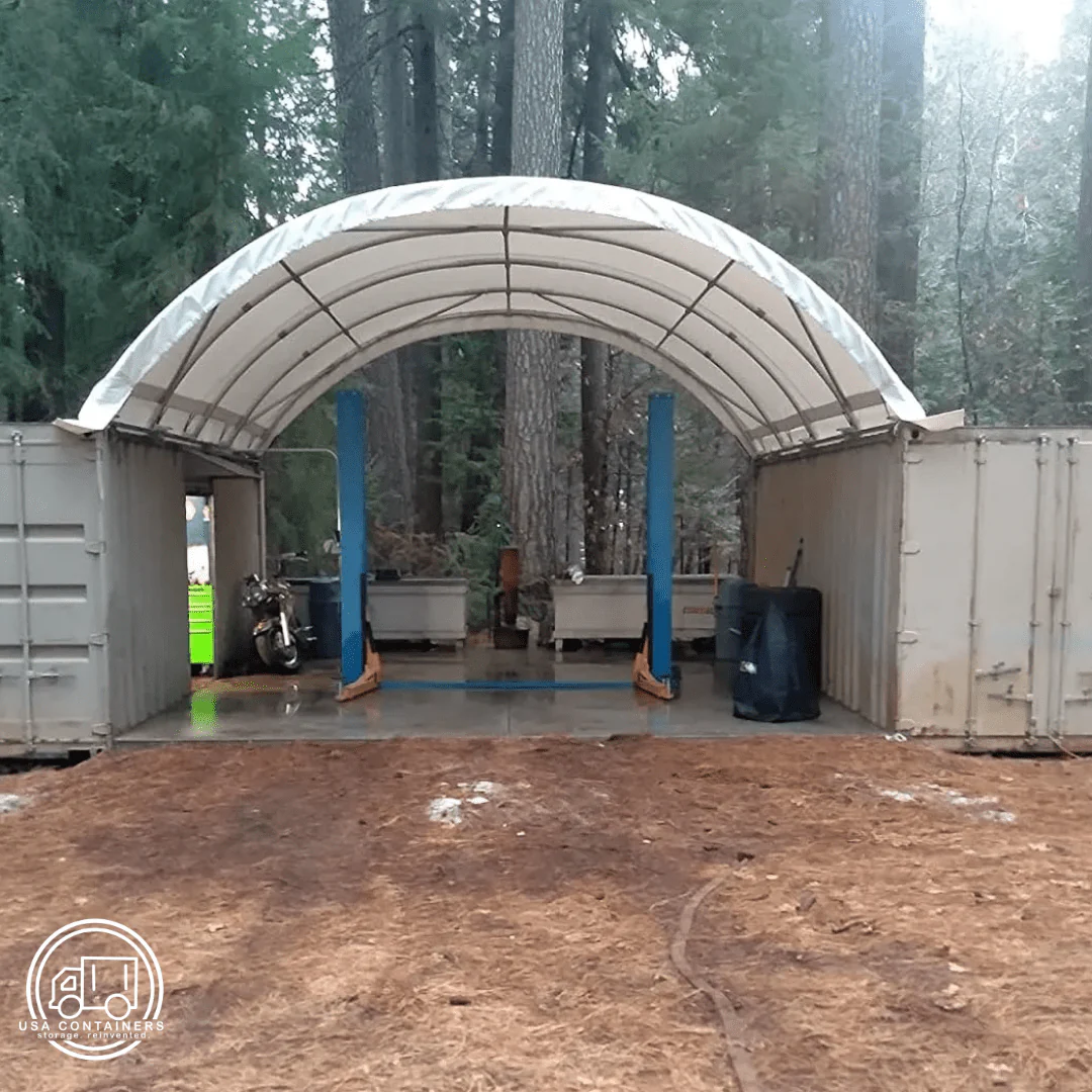Shipping Container Canopy Roof Shelter - Image 11