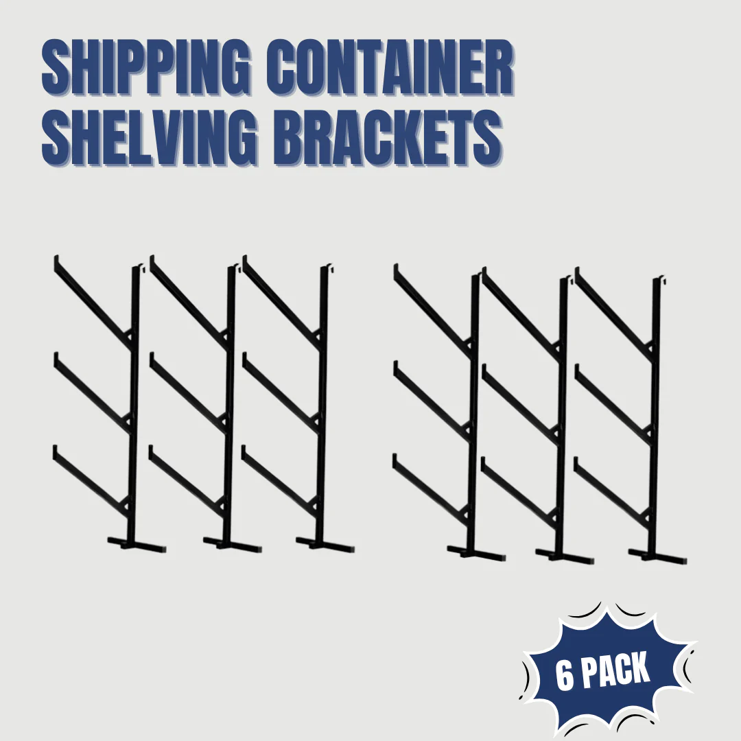 Shipping Container Shelving Brackets / Pipe Racks - Image 7