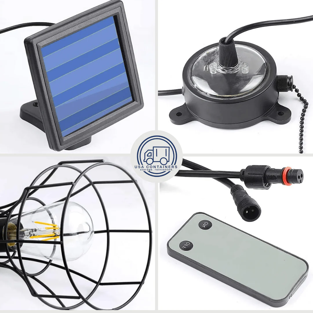 Shipping Container Interior Light - Solar Powered - Easy Install - Image 3