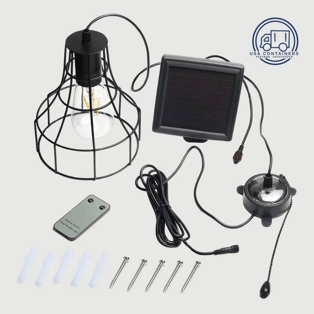 Shipping Container Interior Light - Solar Powered - Easy Install - Image 4