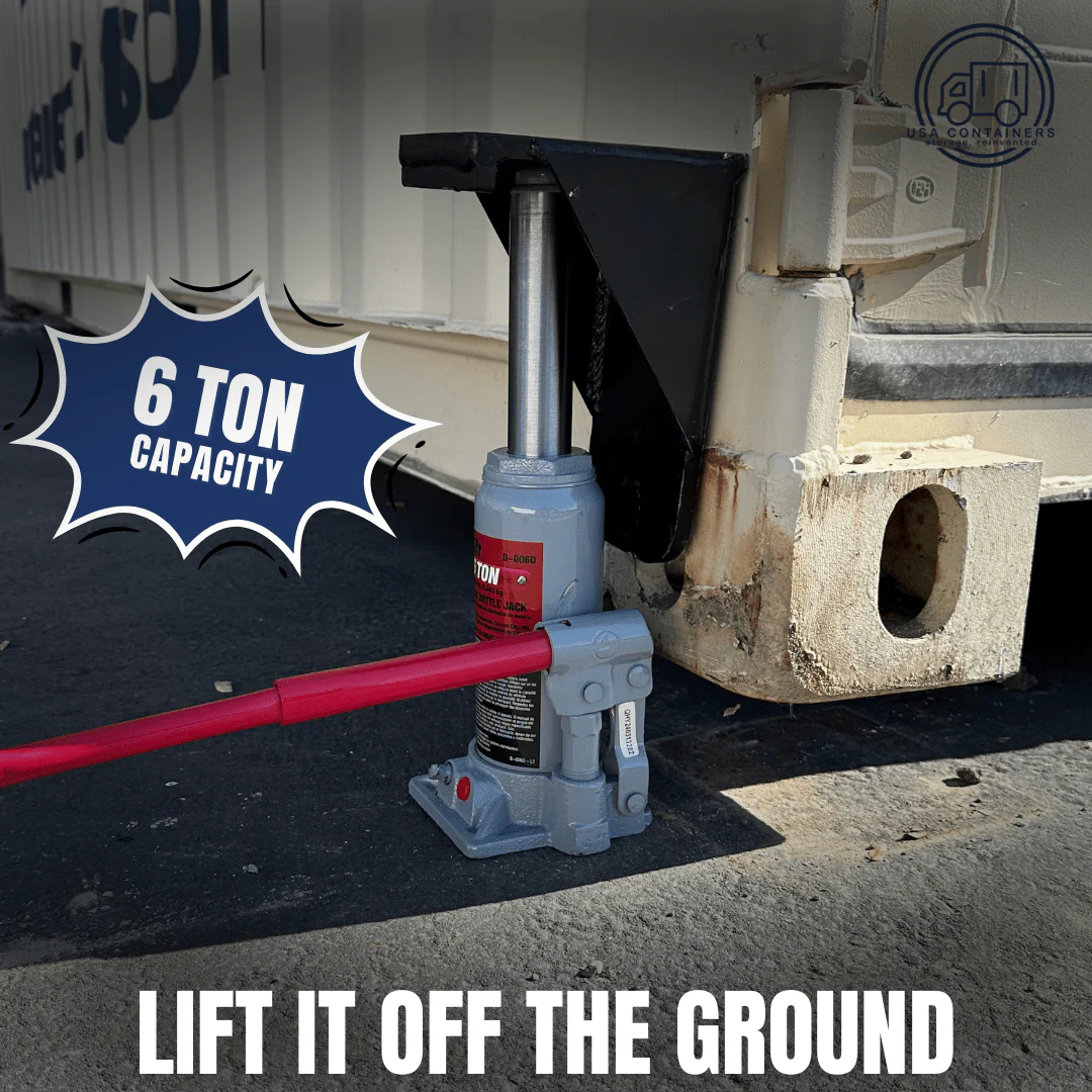 Shipping Container Lift & Level Bundle – Lifting Bracket + Bottle Jack - Image 4