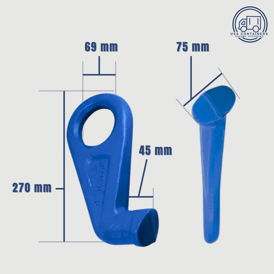 Shipping Container Lifting Hooks (2 Pack) - Image 3