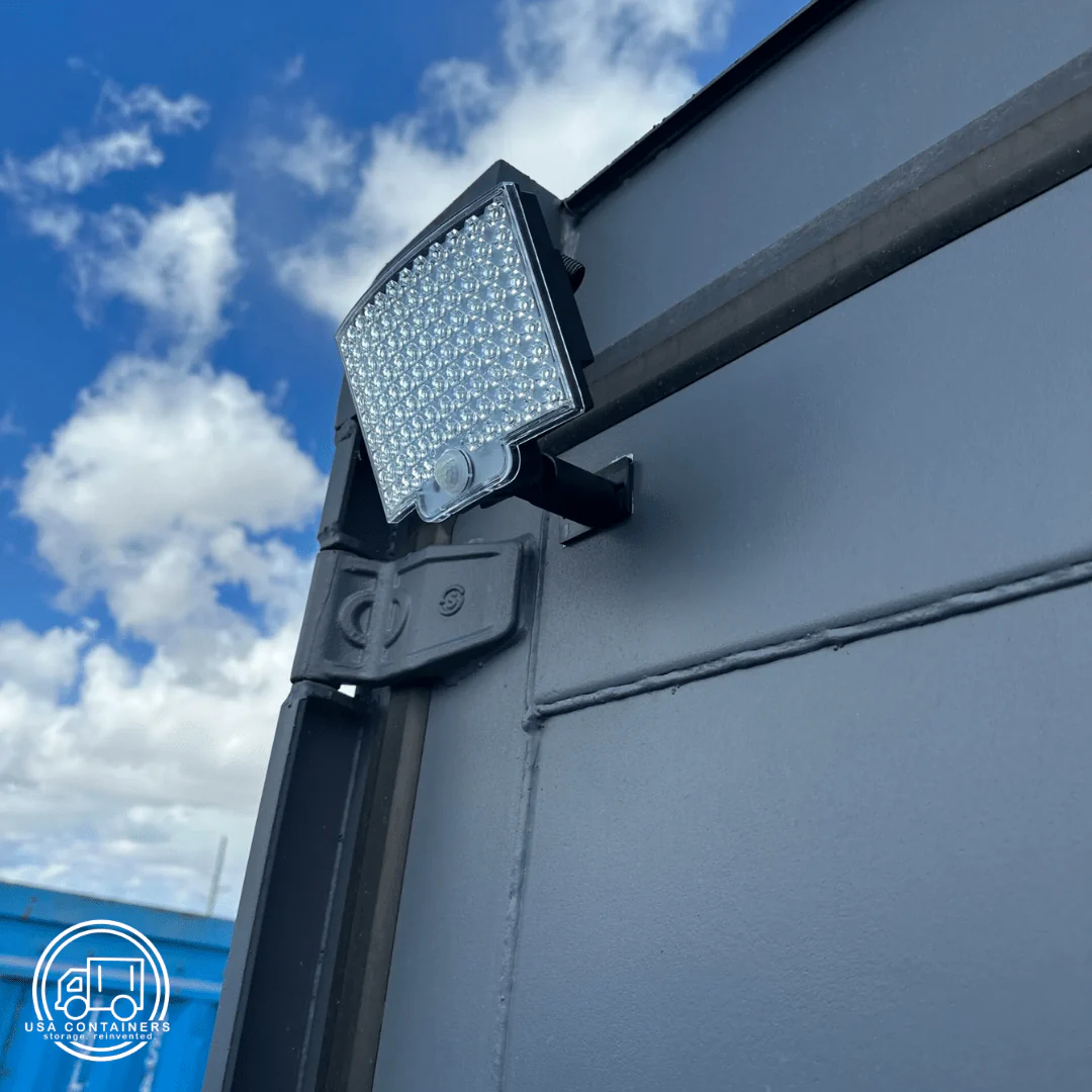 Shipping Container Lights - Solar powered remote controlled - 2 pack - Image 3