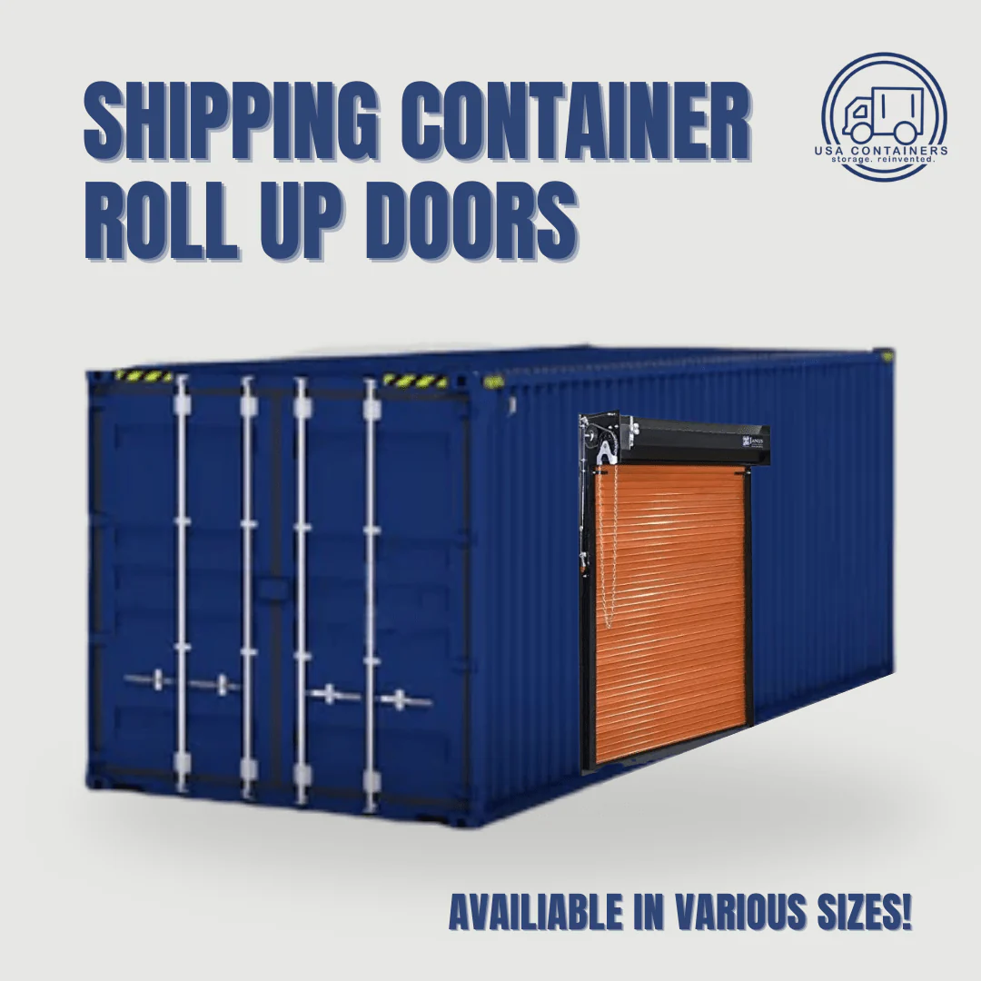 Shipping Container Roll Up Door - Various Sizes - Image 6