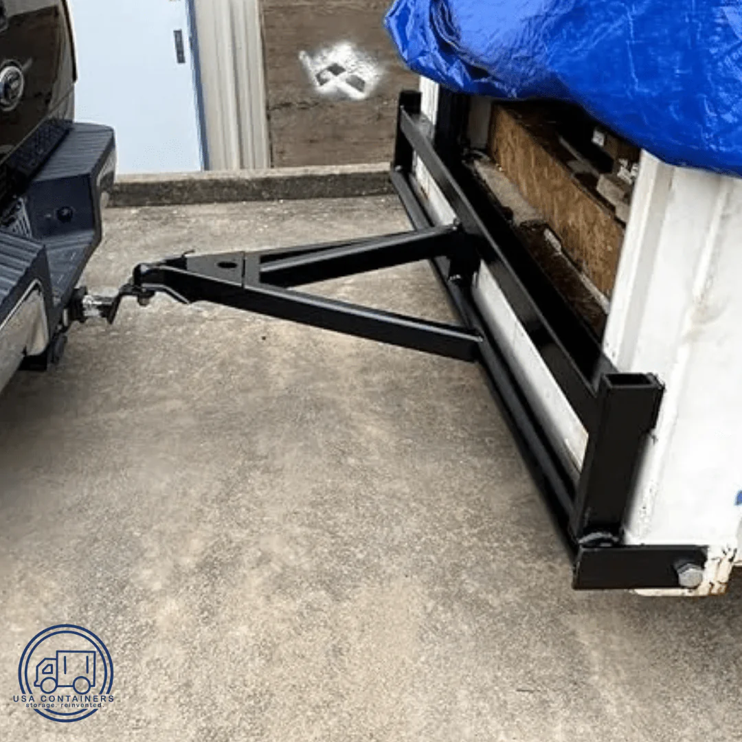 Shipping Container Tow Bar Hitch Kit - For Moving Containers - Image 3